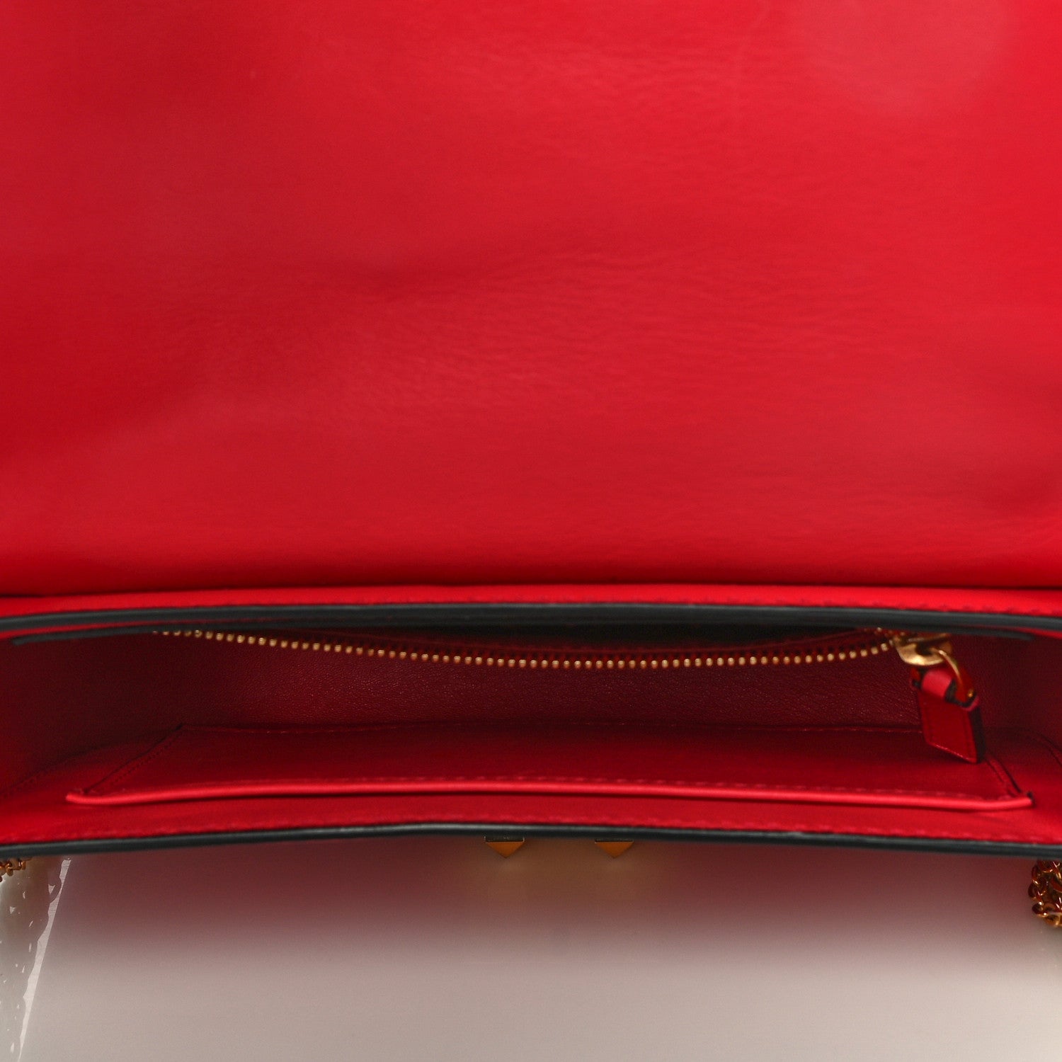 Valentino Garavani Vitello Multichain Shoulder Bag Red 6 of 10