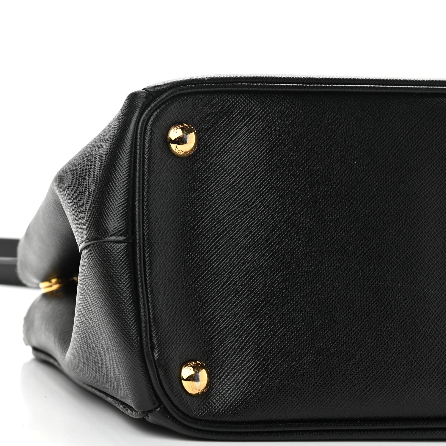 Prada Saffiano Small Galleria Double Zip Tote Black 8 of 10