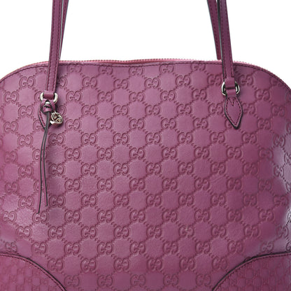 Gucci Guccissima Signature Medium Bree Shoulder Bag Peonia Flower 9 of 14