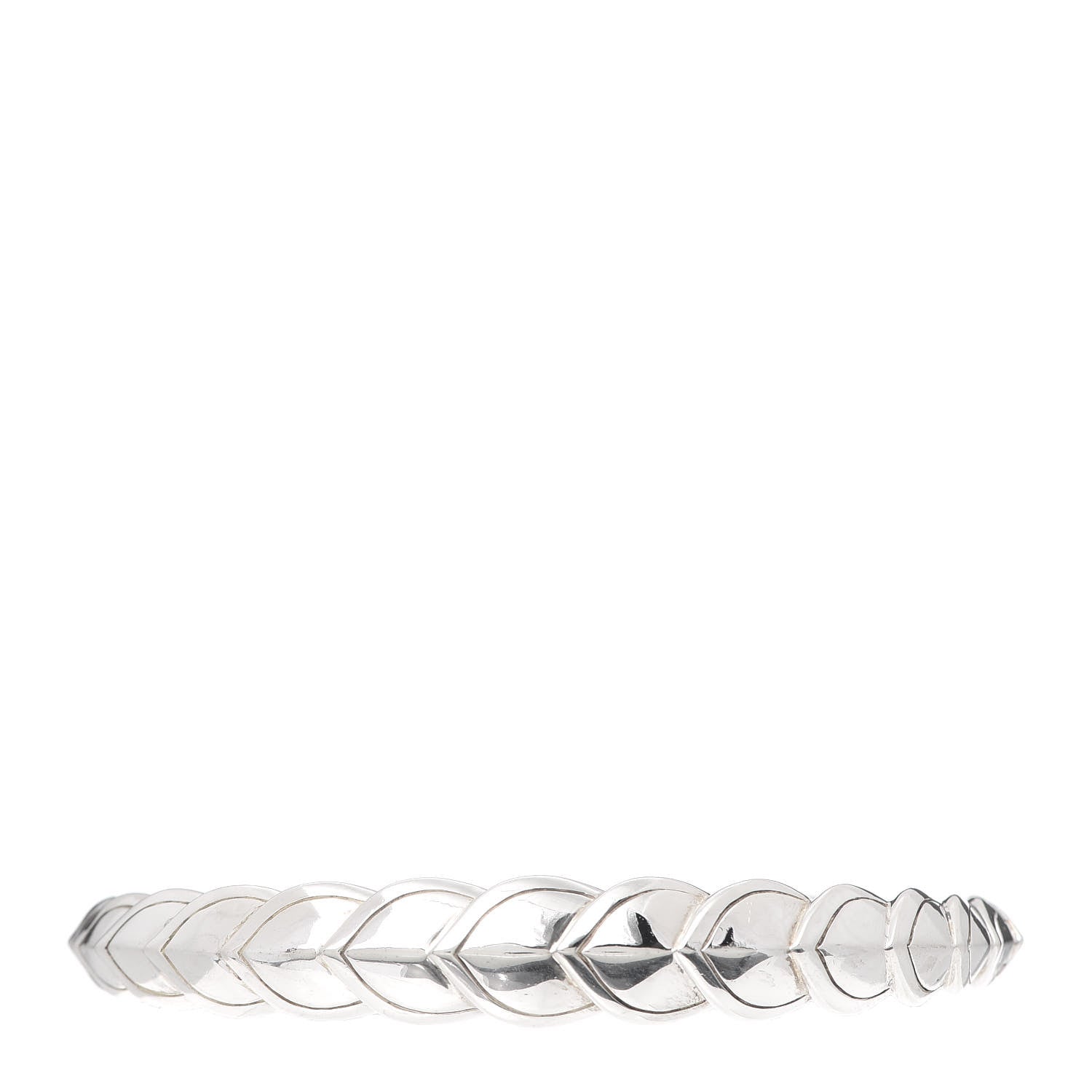 John Hardy Sterling Silver Slim Legends Naga Dragon Scale Flex Cuff Bracelet 1 of 5
