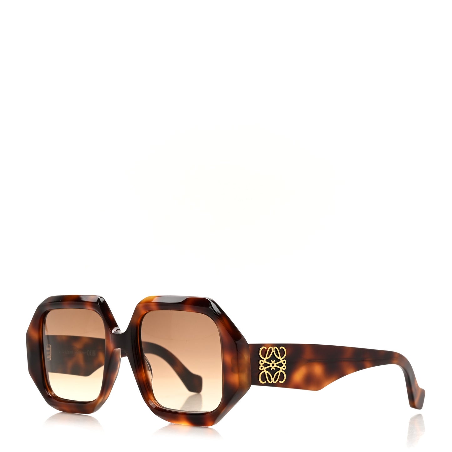 Acetate Paula's Ibiza Mask Sunglasses LW40056U Havana