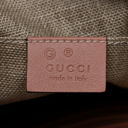 Gucci Soft Microguccissima Mini Bree Messenger Bag Soft Pink 6 of 10