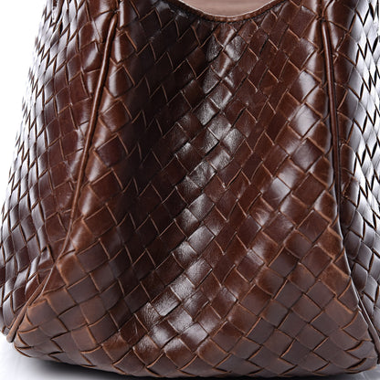 Bottega Veneta Nappa Intrecciato Woven Tote Ebano 19 of 24
