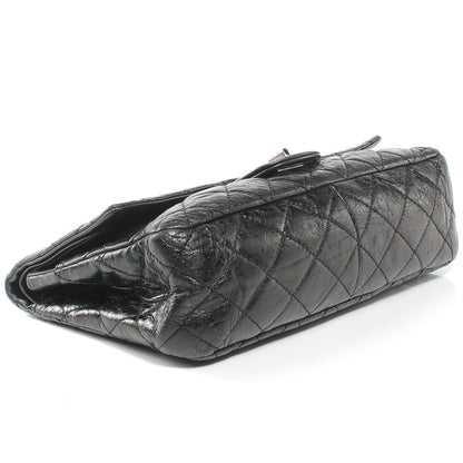 Chanel Aged Calfskin 2.55 Reissue 227 Flap Metallic Grey 4 of 7