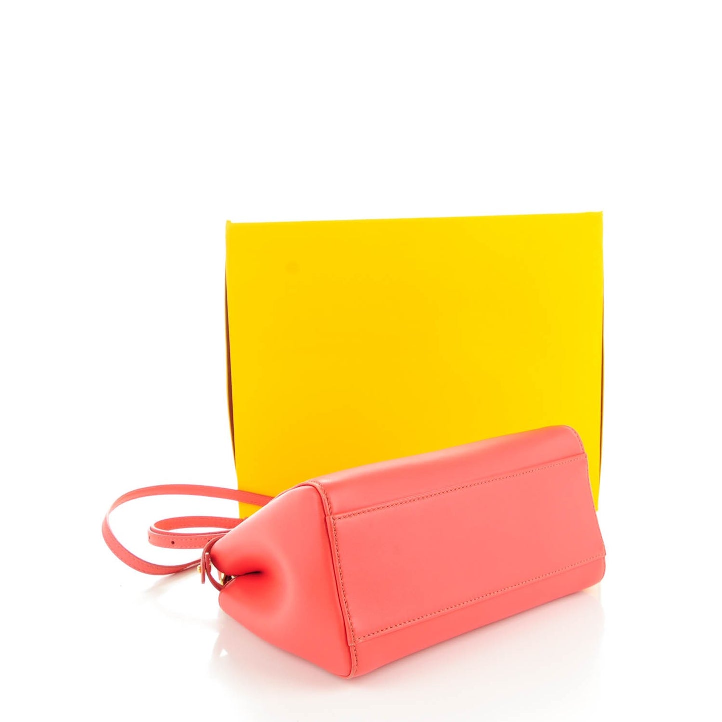 Nappa Mini Peekaboo Iconic Satchel Rosa Exstasy