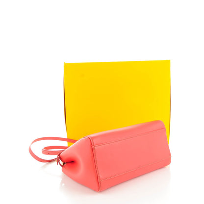 Fendi Nappa Mini Peekaboo Iconic Satchel Rosa Exstasy 4 of 8