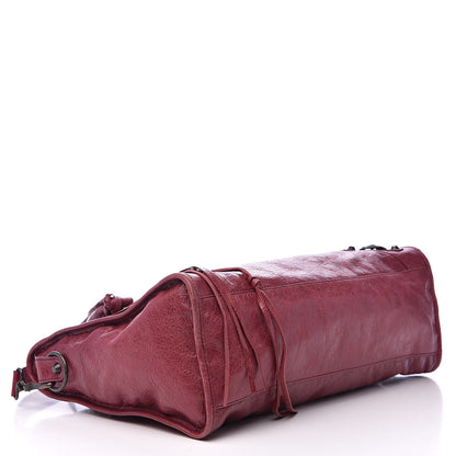 Balenciaga Agneau Classic Hardware City Cassis 4 of 17