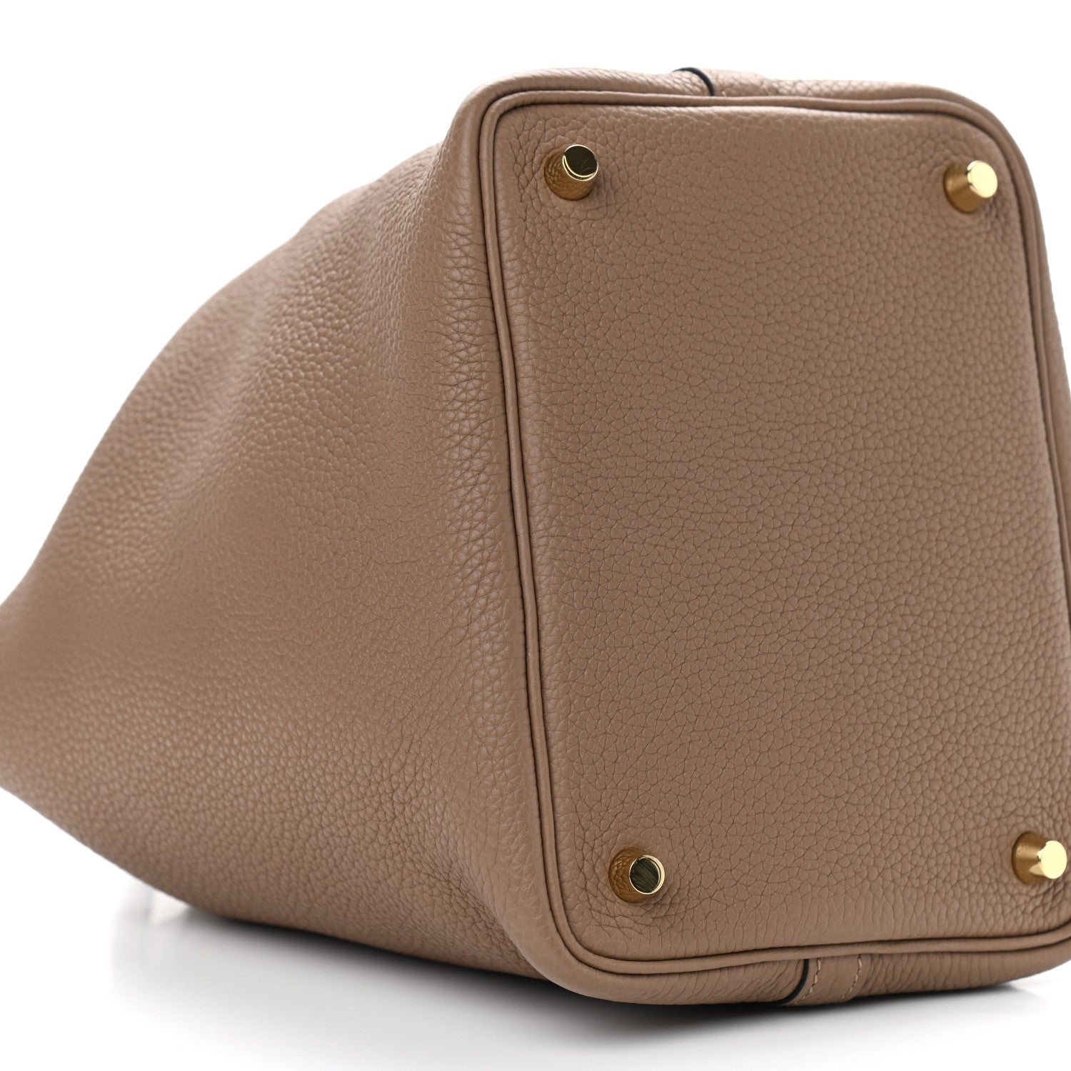 Hermes Taurillon Maurice Picotin Lock 18 PM Beige De Weimar 8 of 9