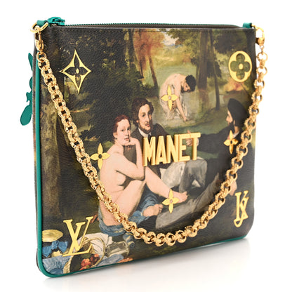 Louis Vuitton Masters Manet Pochette Clutch 3 of 9