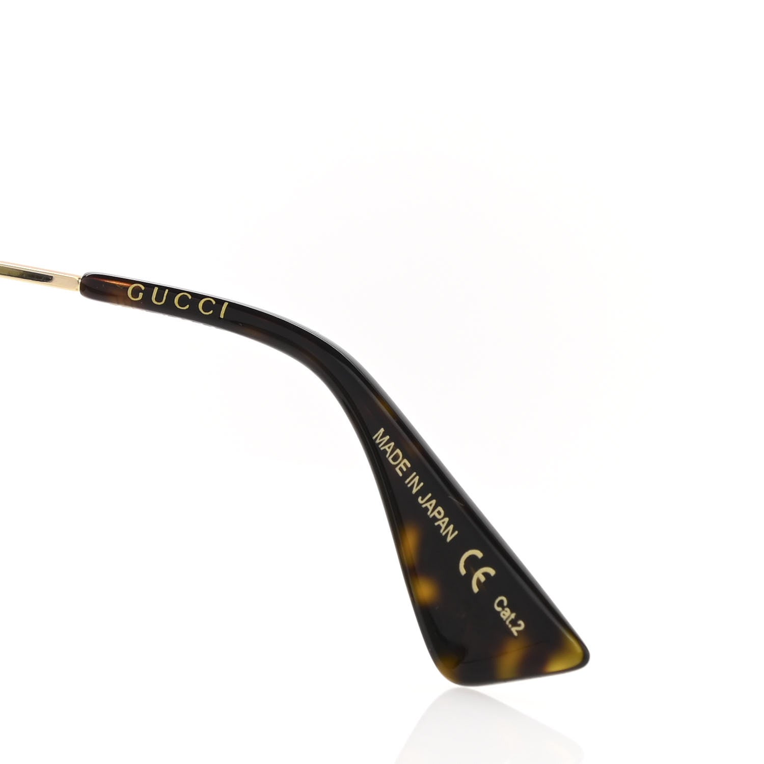 Gucci Web Aviator Sunglasses GG0062S Black 6 of 10