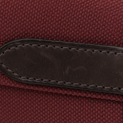 Hermes Toile Sac De Pansage Groom Rouge H Chocolate 14 of 14