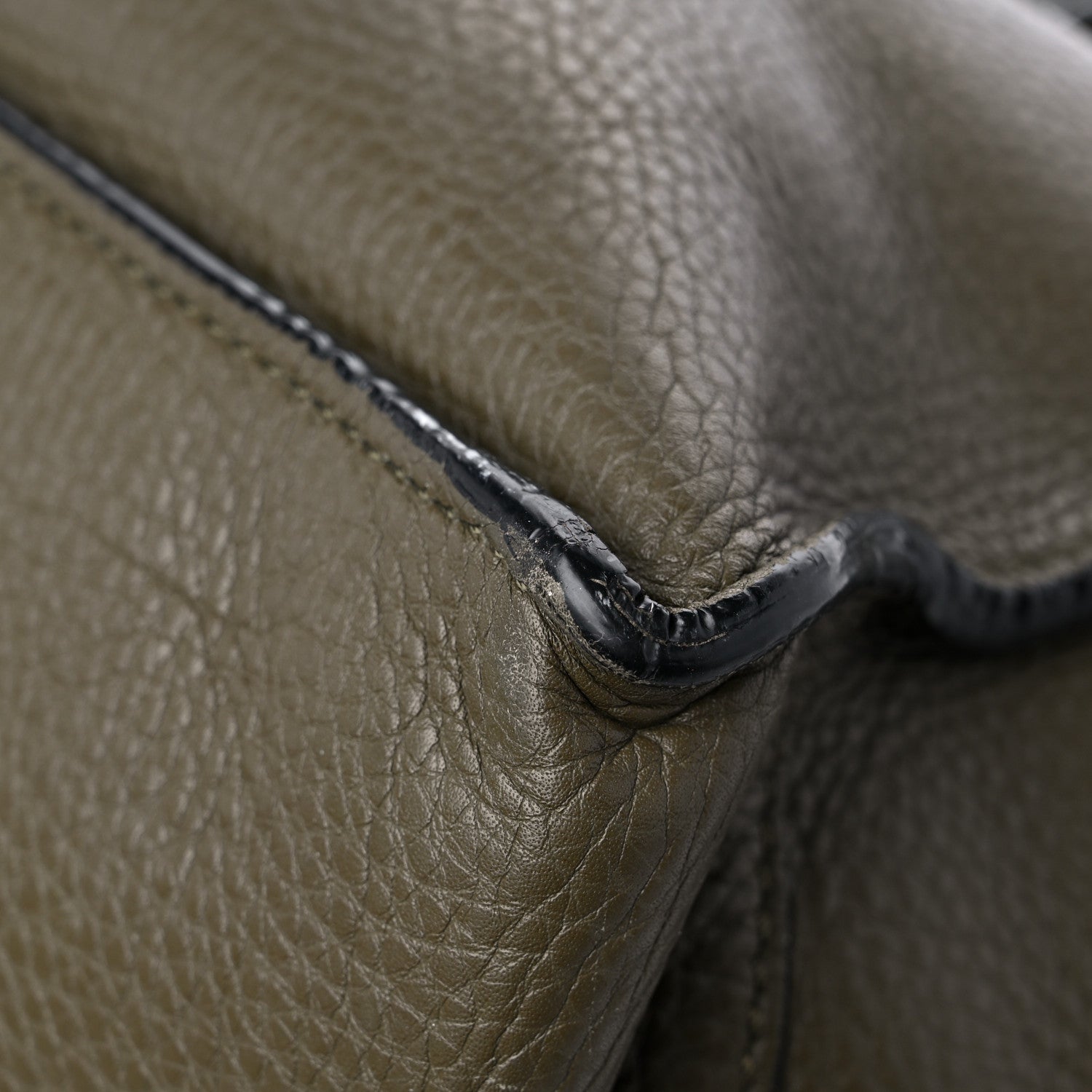 Valentino Garavani Grained Calfskin To Be Cool Tote Khaki 8 of 17