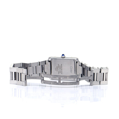 Cartier Stainless Steel 24mm Tank Solo Quartz Watch 5 of 6