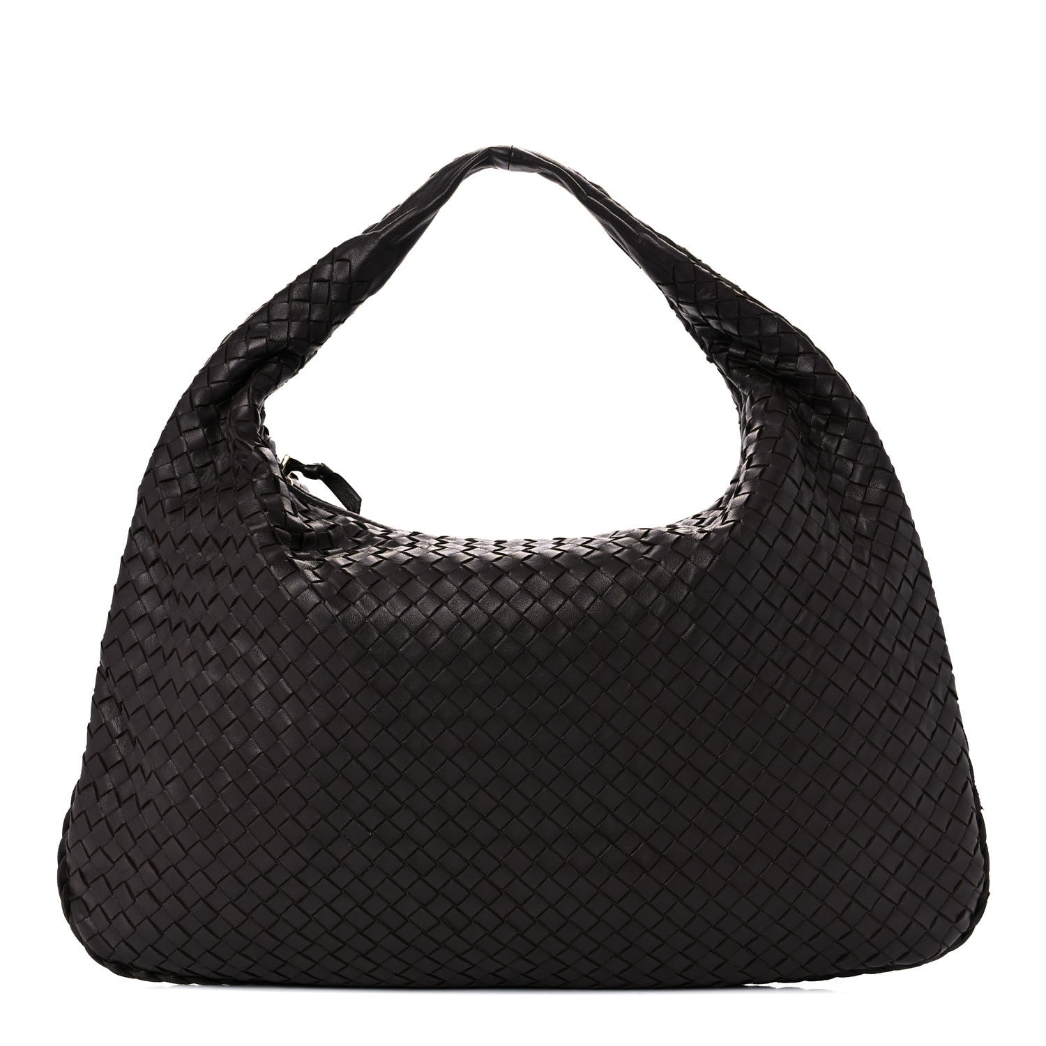 Bottega Veneta Nappa Intrecciato Large Veneta Hobo Ebano 1 of 14