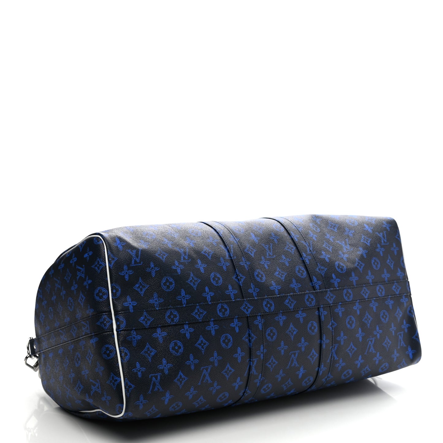 Vintage Monogram Everyday LV Keepall Bandouliere 55 Blue