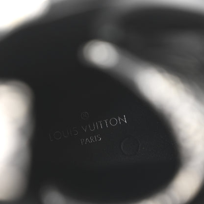 Louis Vuitton Suede Calfskin Jacquard Since 1854 Laureate Platform Desert Boots 38 Black 8 of 8