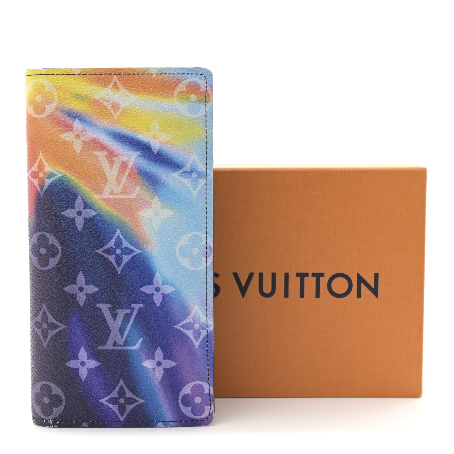Louis Vuitton Monogram Sunset Brazza Wallet Multicolor 1830886