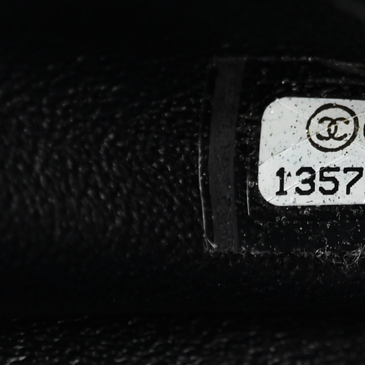 Chanel Caviar Quilted Jumbo Single Flap Black 7 of 11