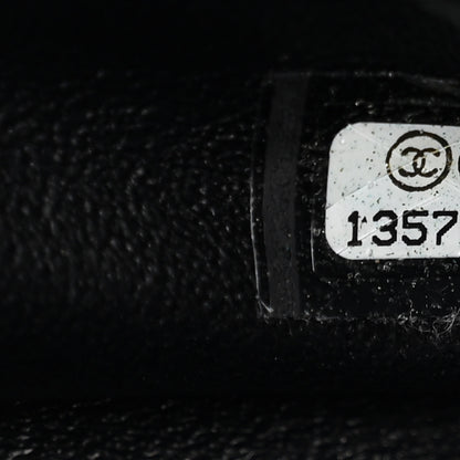 Chanel Caviar Quilted Jumbo Single Flap Black 7 of 11