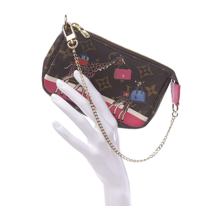 Louis Vuitton Monogram 2017 Christmas Animation Mini Pochette Accessories 2 of 8