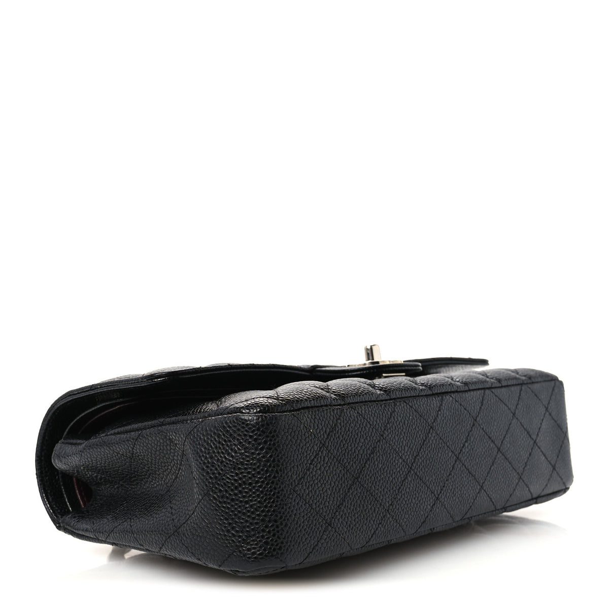 Chanel Caviar Quilted Medium Double Flap Black 4 of 12