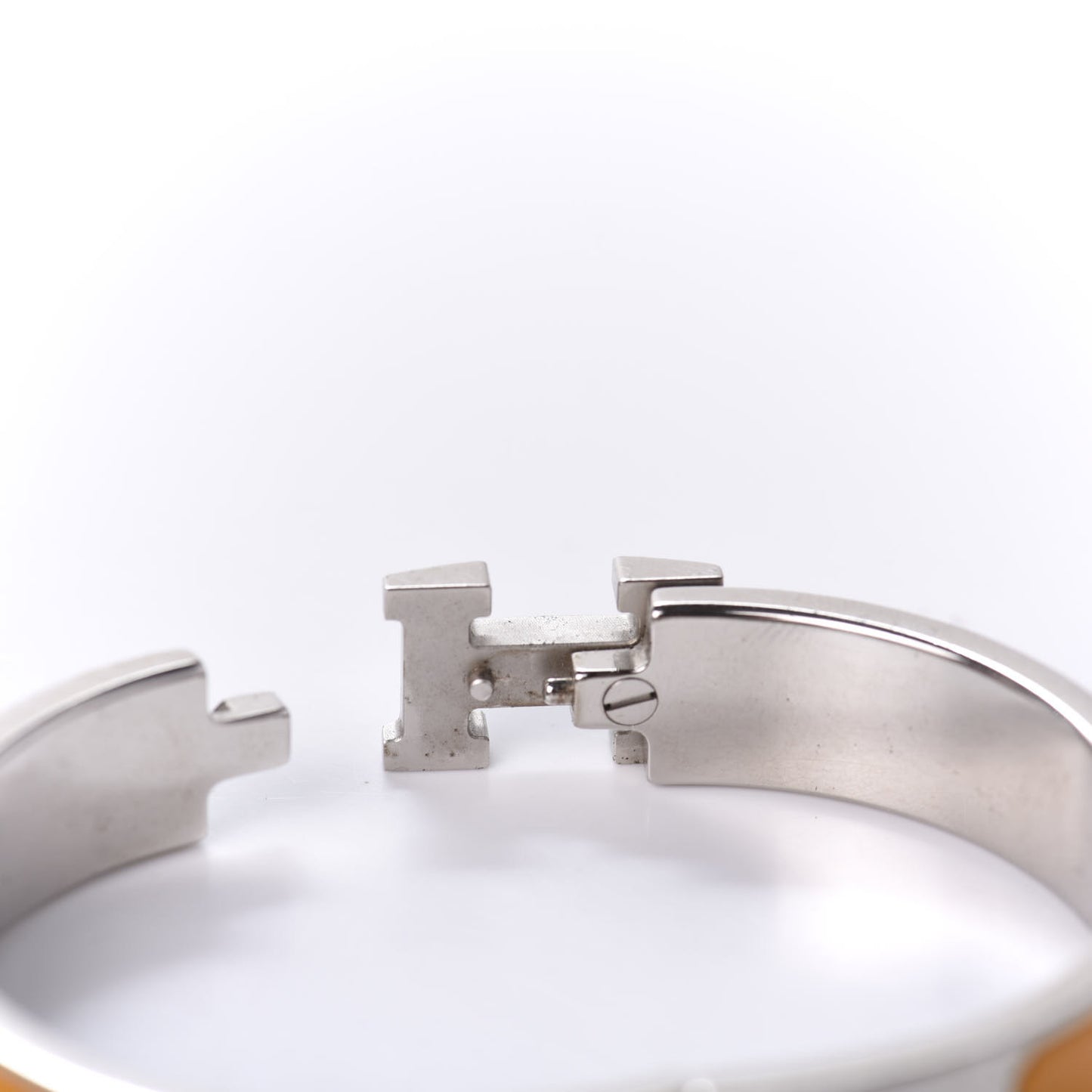 Enamel Narrow Clic Clac H Bracelet PM Mimosa