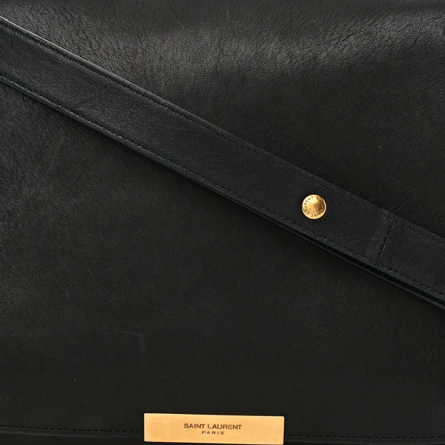 Lambskin Amalia Flap Shoulder Bag Black