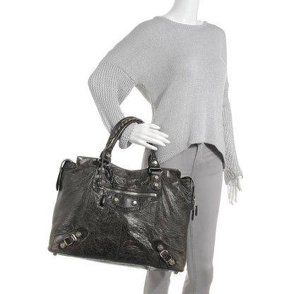 Balenciaga Chevre Giant 21 Silver Hardware RTT Anthracite 2 of 9