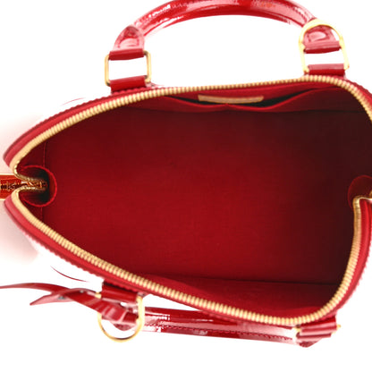 Louis Vuitton Vernis Alma PM Pomme D'Amour 5 of 10