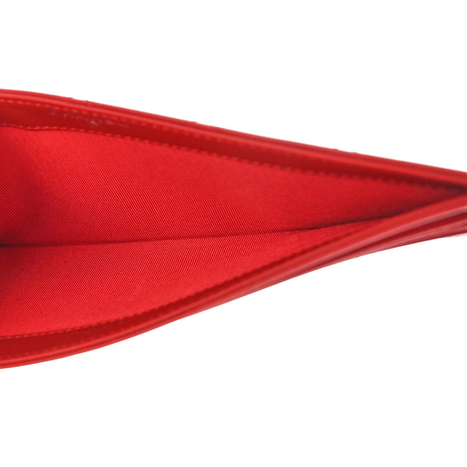 Chanel Caviar Quilted Travel Wallet Red 10 of 11