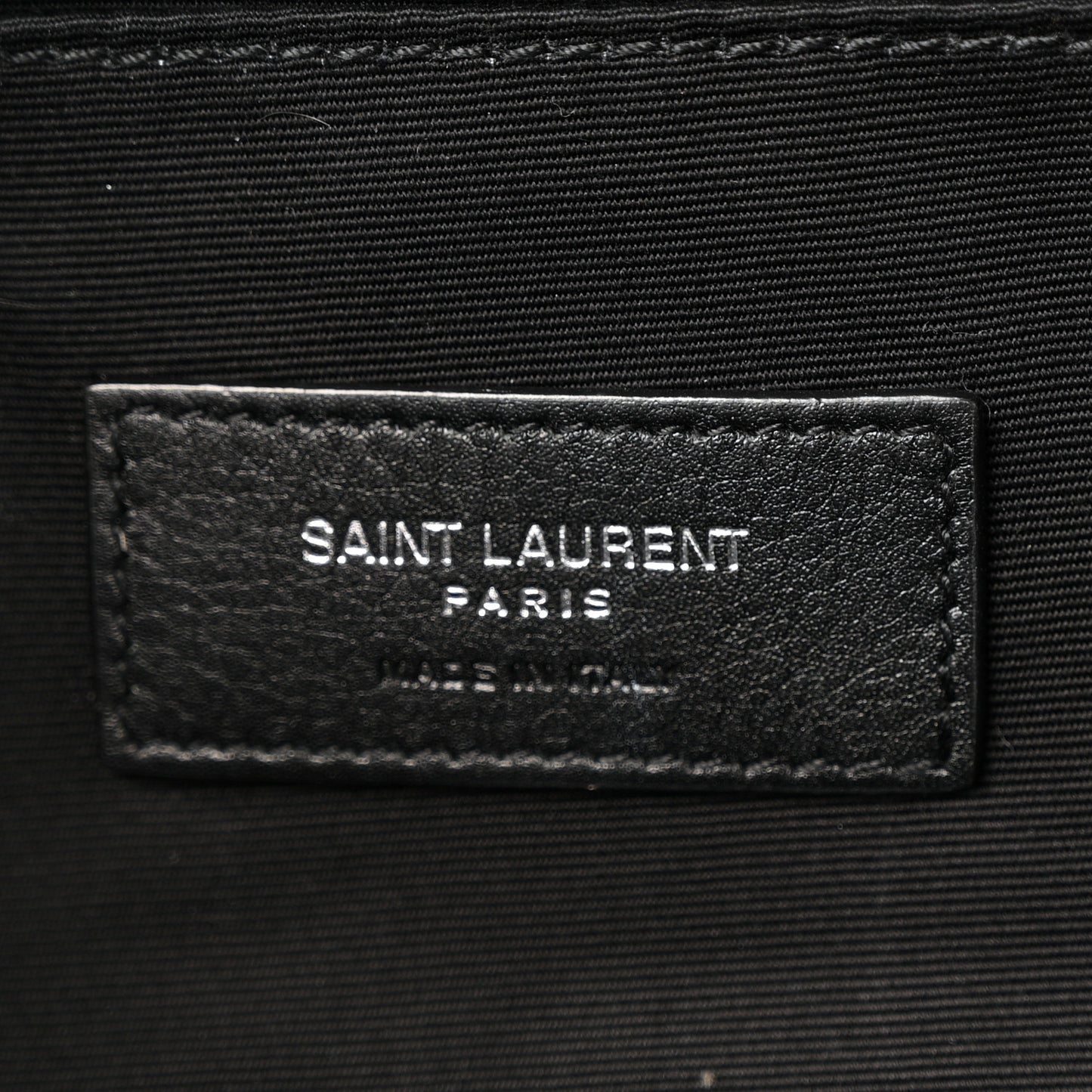 Canvas Monogram Belt Bag Black