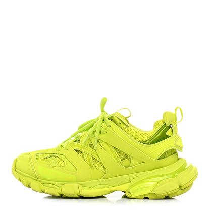 Balenciaga Mesh Nylon Womens Track Sneakers 36 Lime 1 of 12