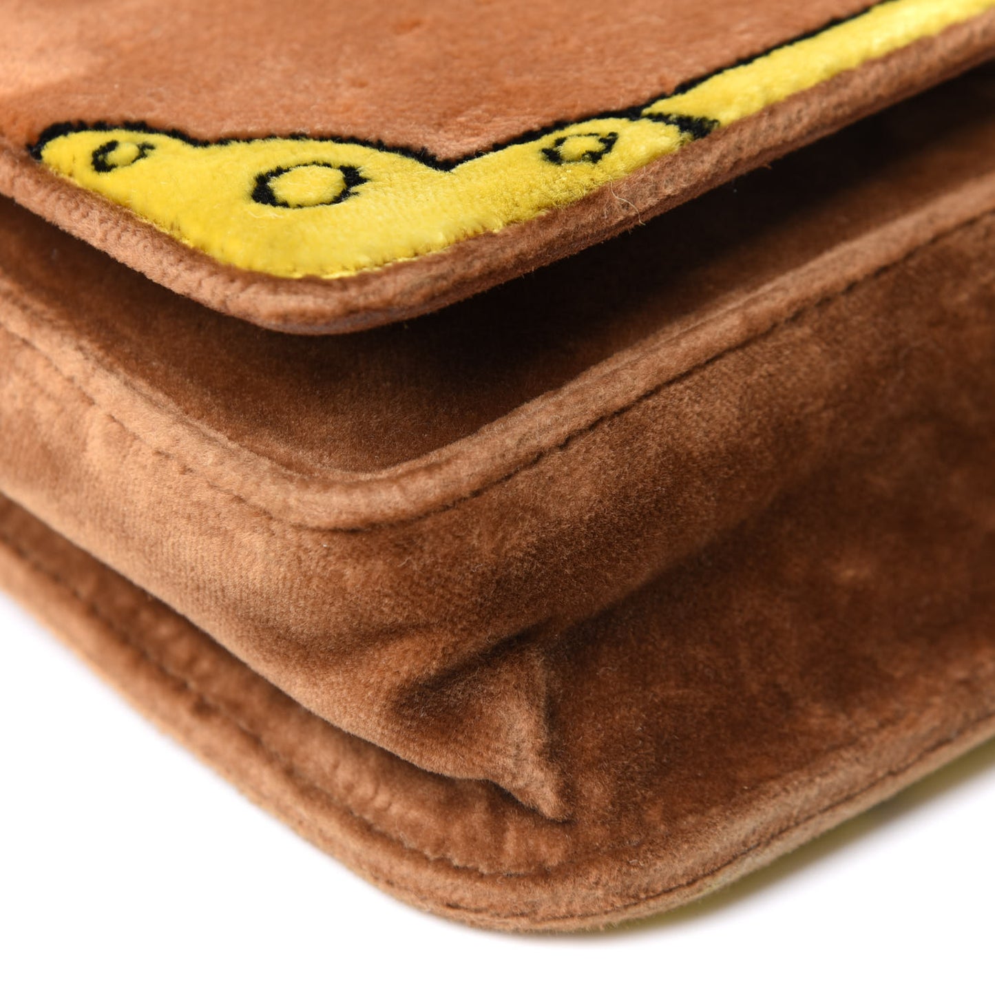 Velvet Cahier Belt Bag Cammello