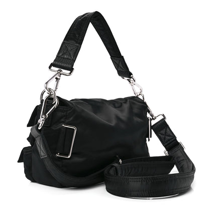 Fendi Econyl Cuoio Romano Multipocket Baguette Black 3 of 13