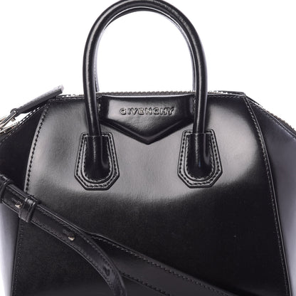 Givenchy Shiny Lord Calfskin Mini Antigona Black 8 of 10
