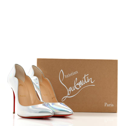 Christian Louboutin Specchio Laser Hot Chick 100 Pumps 37.5 Silver 11 of 11