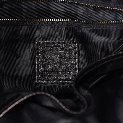 Burberry Calfskin Chain Satchel Black 6 of 14