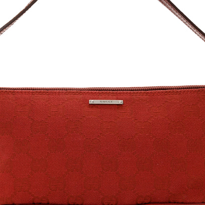 Gucci Monogram Boat Pochette Red 8 of 13