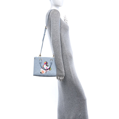 Louis Vuitton LV X TM Empreinte Monogram Onthego PM Washed Blue 2 of 9