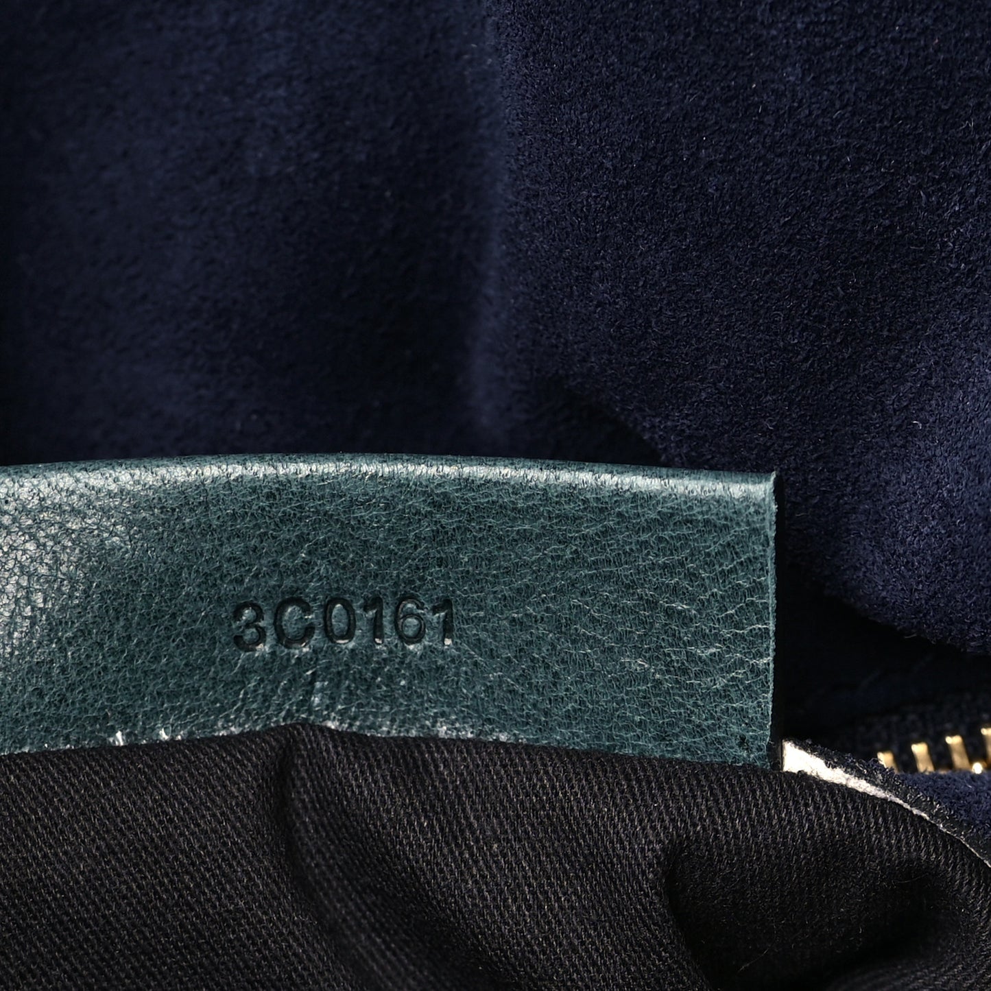 Lambskin North South Nightingale Emerald
