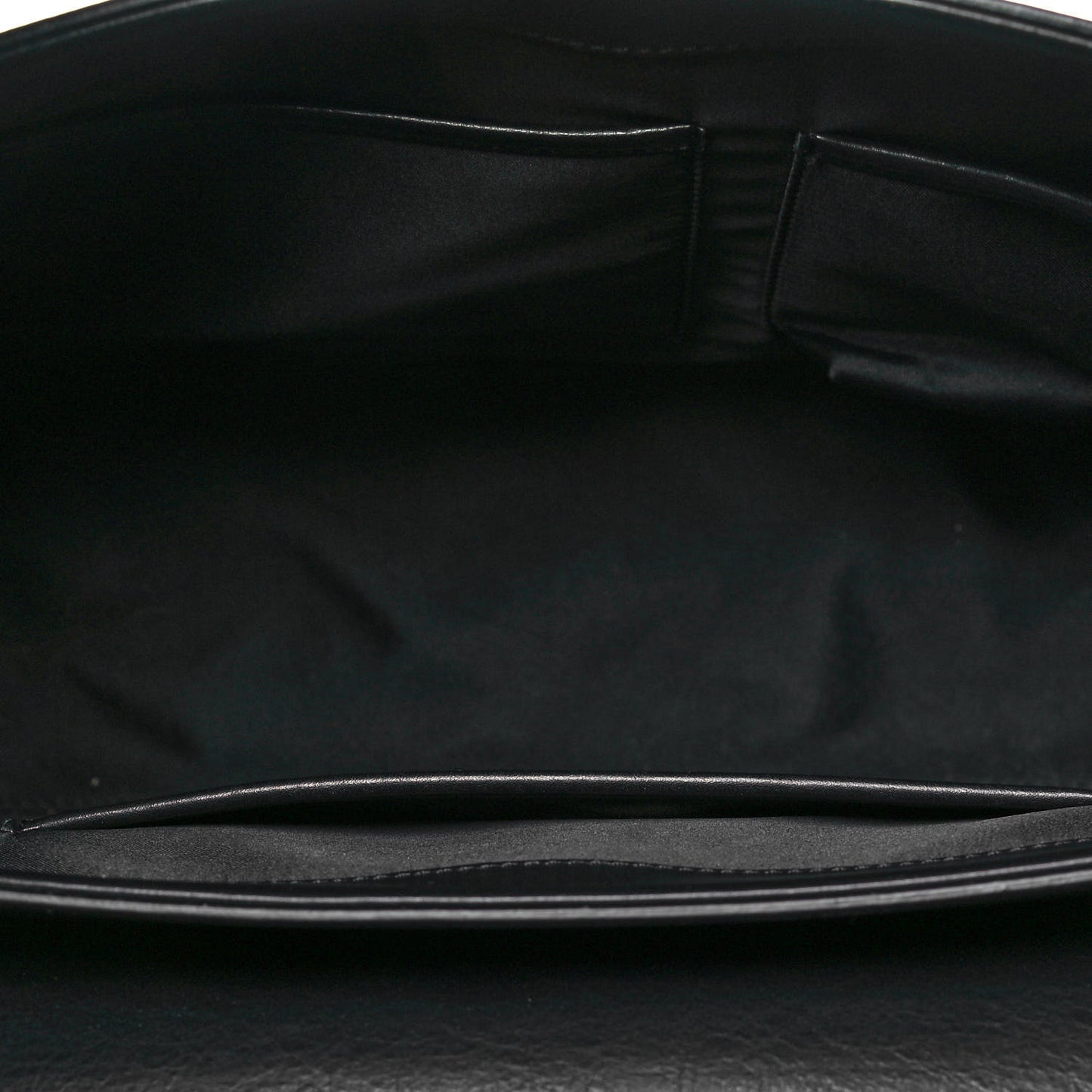 Calfskin Signature Satchel Black