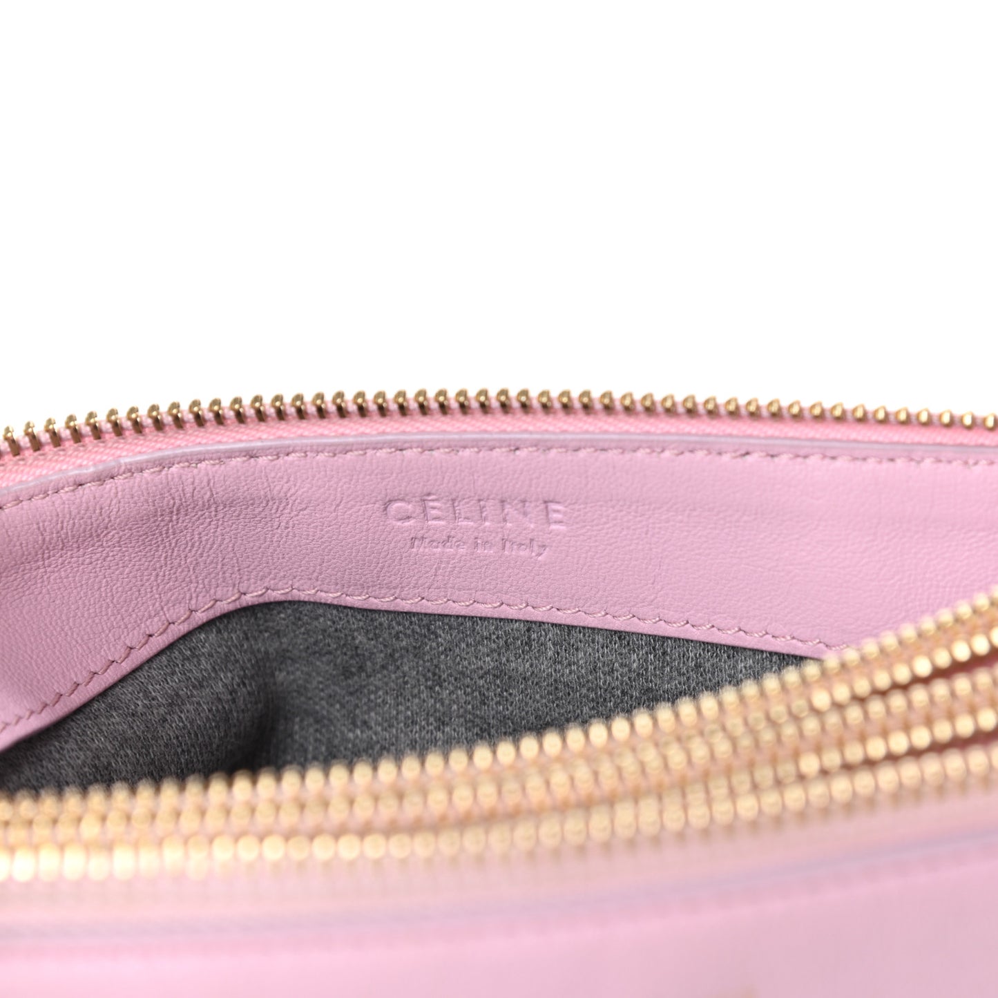 Lambskin Small Trio Crossbody Bag Pink