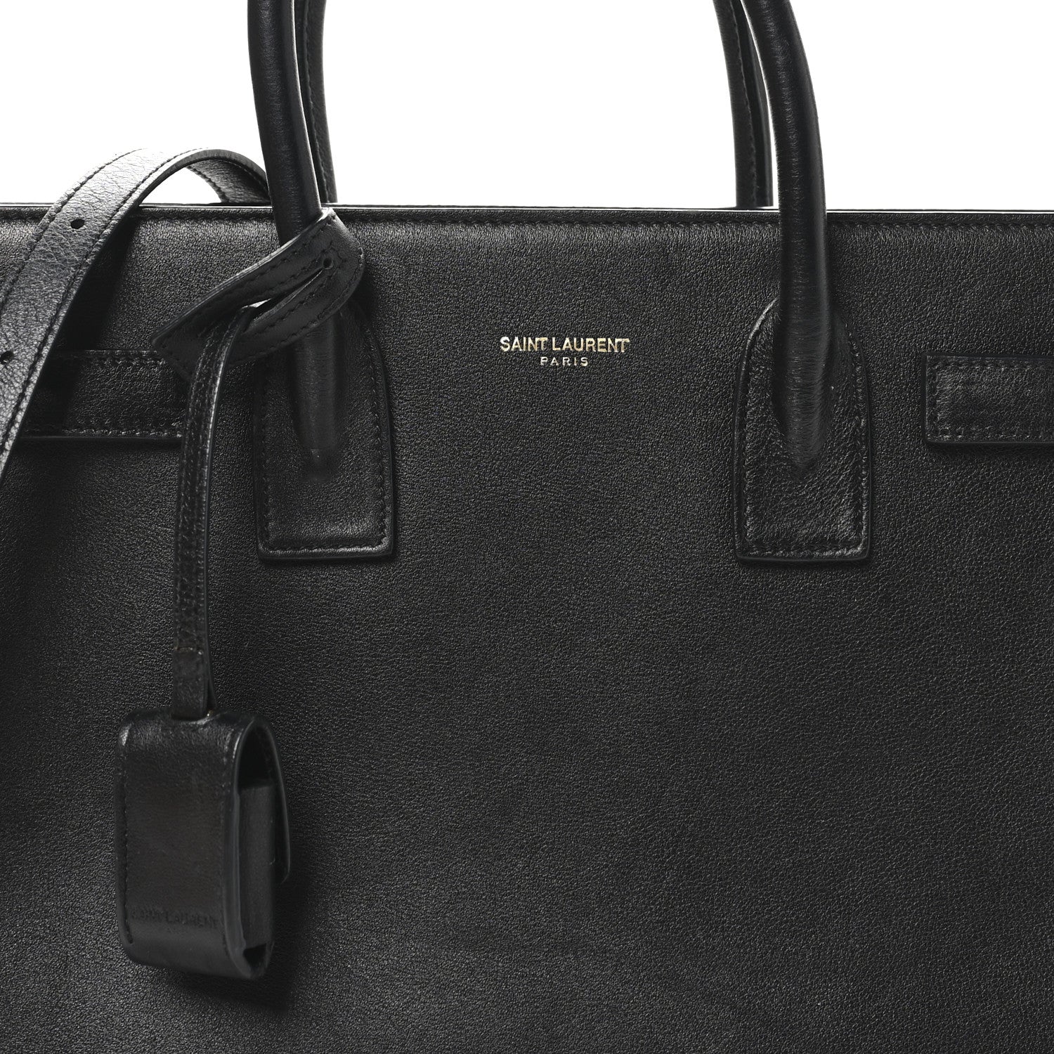 Saint Laurent Calfskin Baby Sac De Jour Black 9 of 11