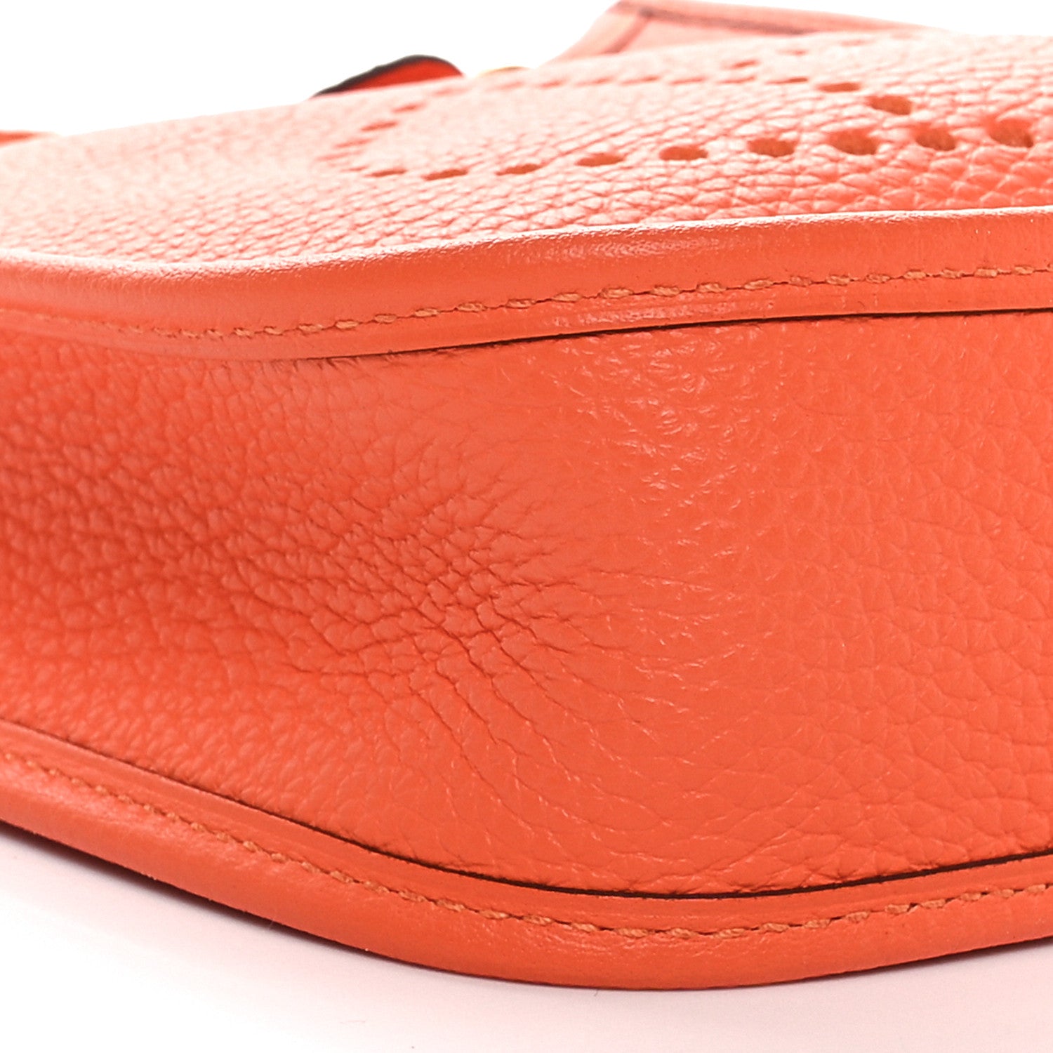Hermes Taurillon Clemence Evelyne TPM Orange Minium 9 of 11