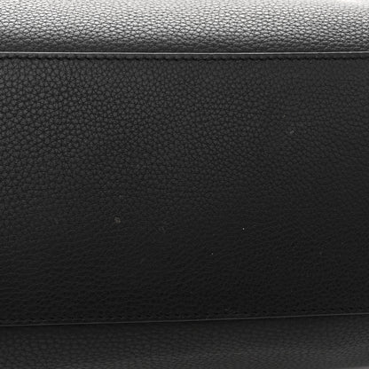 The Row Grained Calfskin Soft Bowling Bag Black 14 of 14