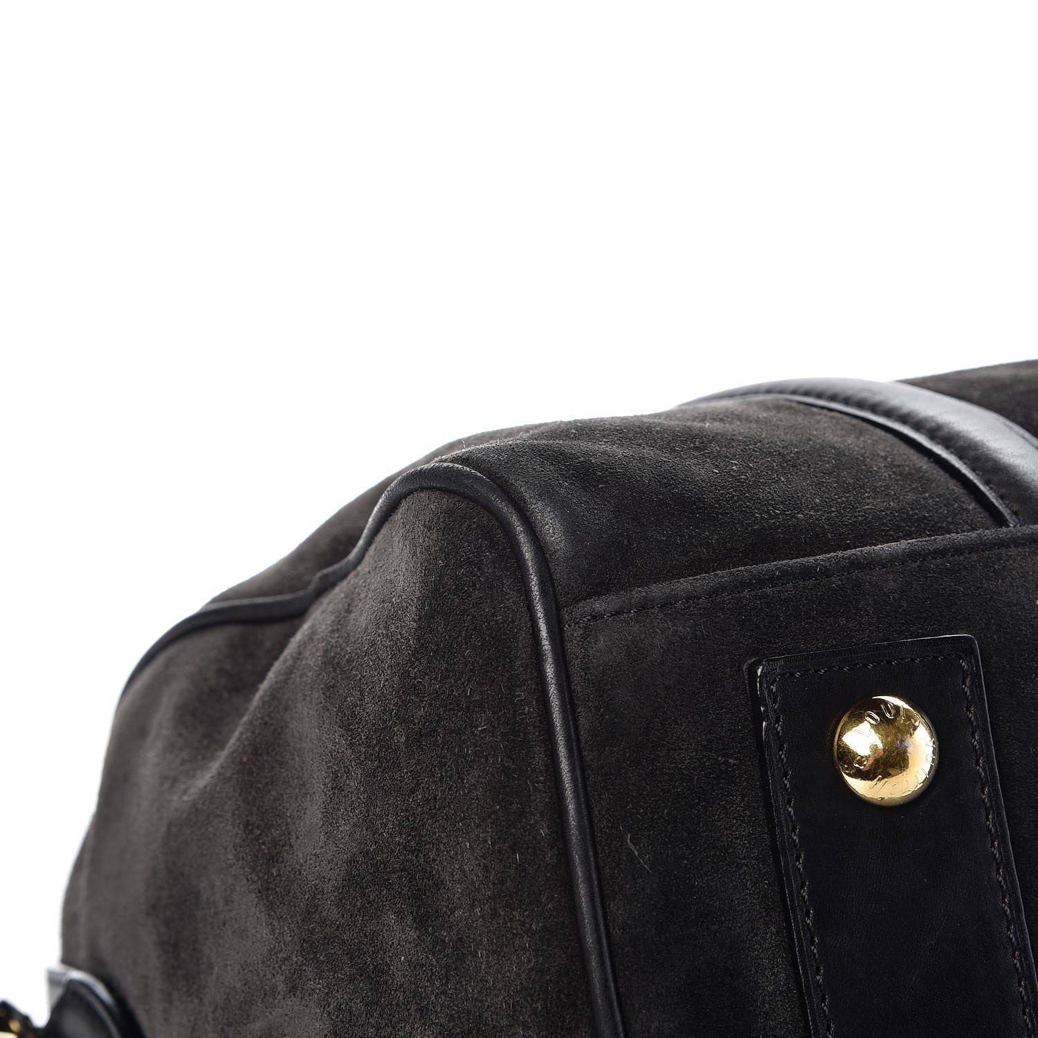 Louis Vuitton Suede Calfskin SC Bag PM Asphalt 16 of 18