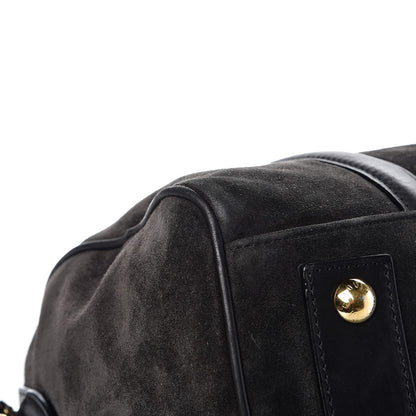 Louis Vuitton Suede Calfskin SC Bag PM Asphalt 16 of 18