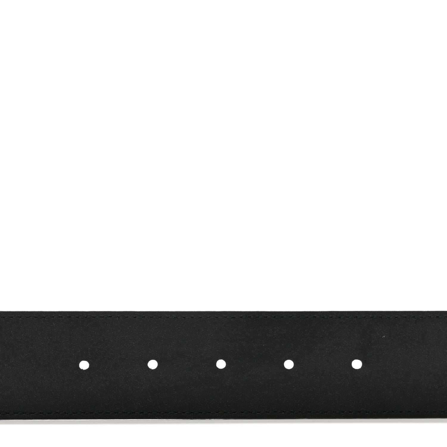 Gucci Textured Calfskin Double G 40mm Belt 105 42 Black 4 of 9