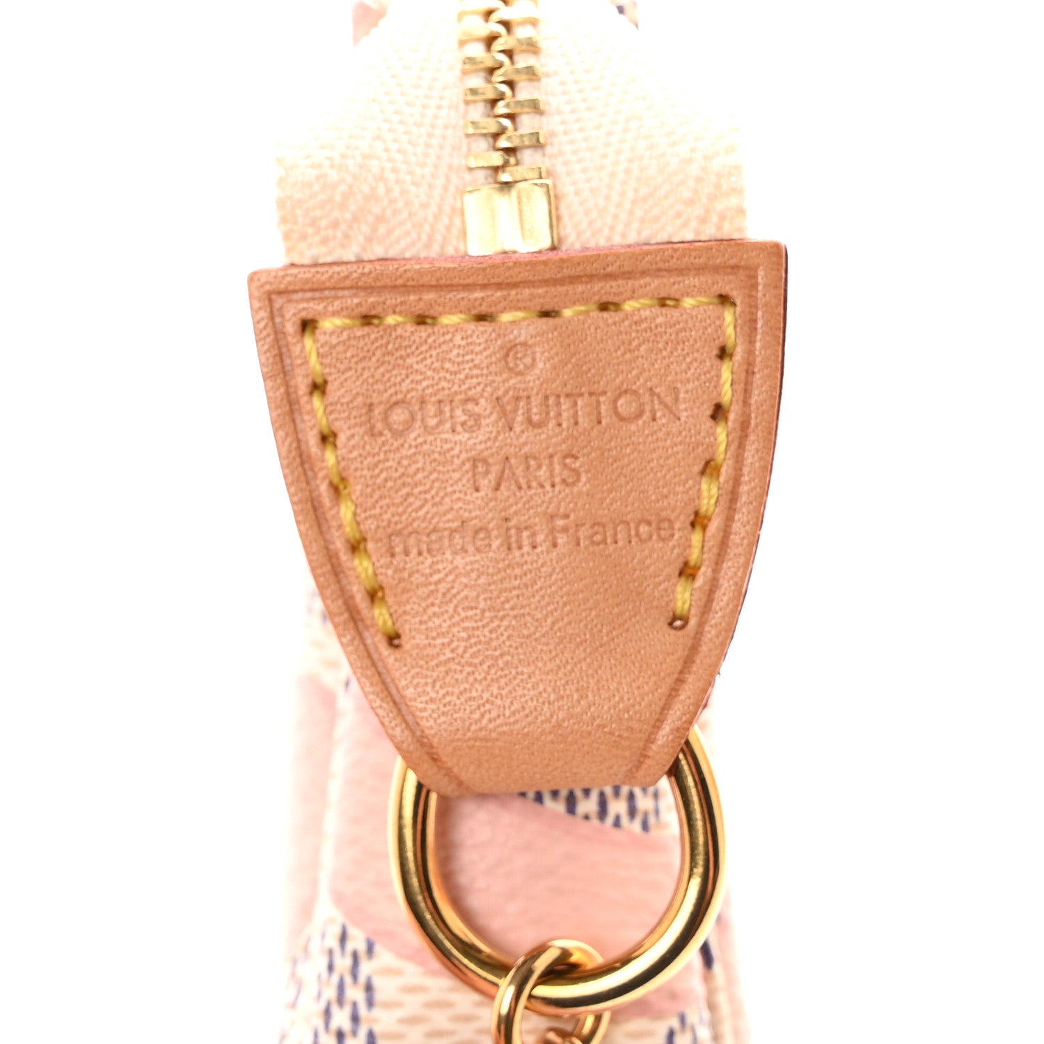 Louis Vuitton Damier Azur Tahitienne Mini Pochette Accessories 6 of 7