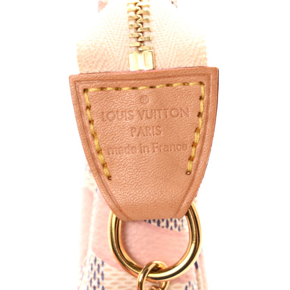 Louis Vuitton Damier Azur Tahitienne Mini Pochette Accessories 6 of 7